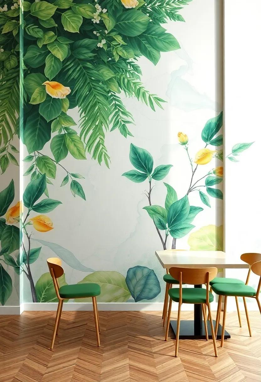 Blending Nature and⁤ art: Integrating ‍Natural Elements in Large-Scale Murals