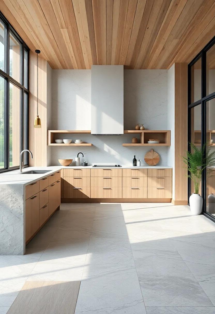 Balancing​ Nature and ⁣Design: Harmonizing Stone with ‍Wood​ and Other ⁤Materials