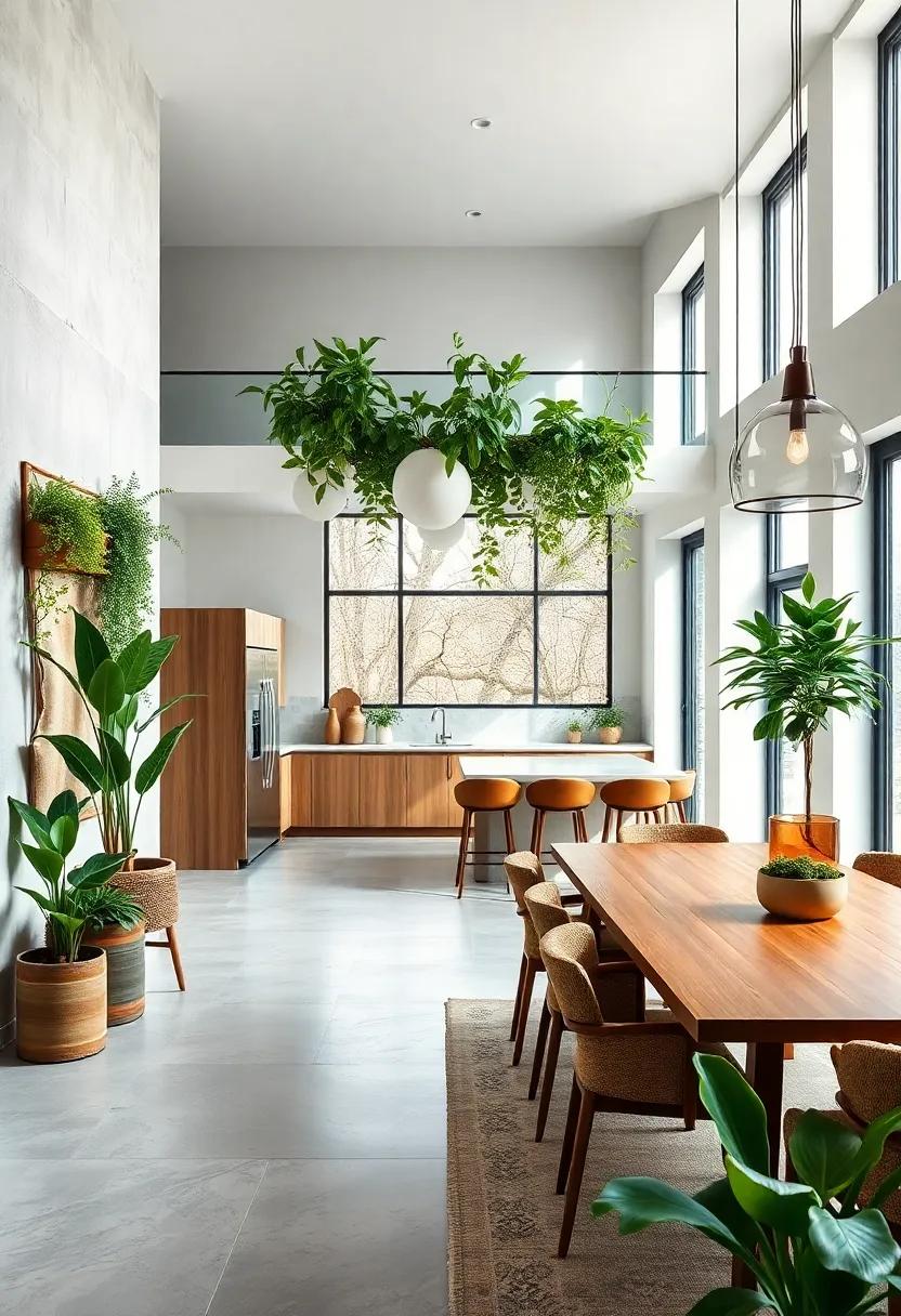 Green Touch:⁤ Add indoor‍ plants​ or a‌ vertical ​garden to introduce natural elements and improve ‍air quality,⁤ all while adding ⁤a splash‌ of color