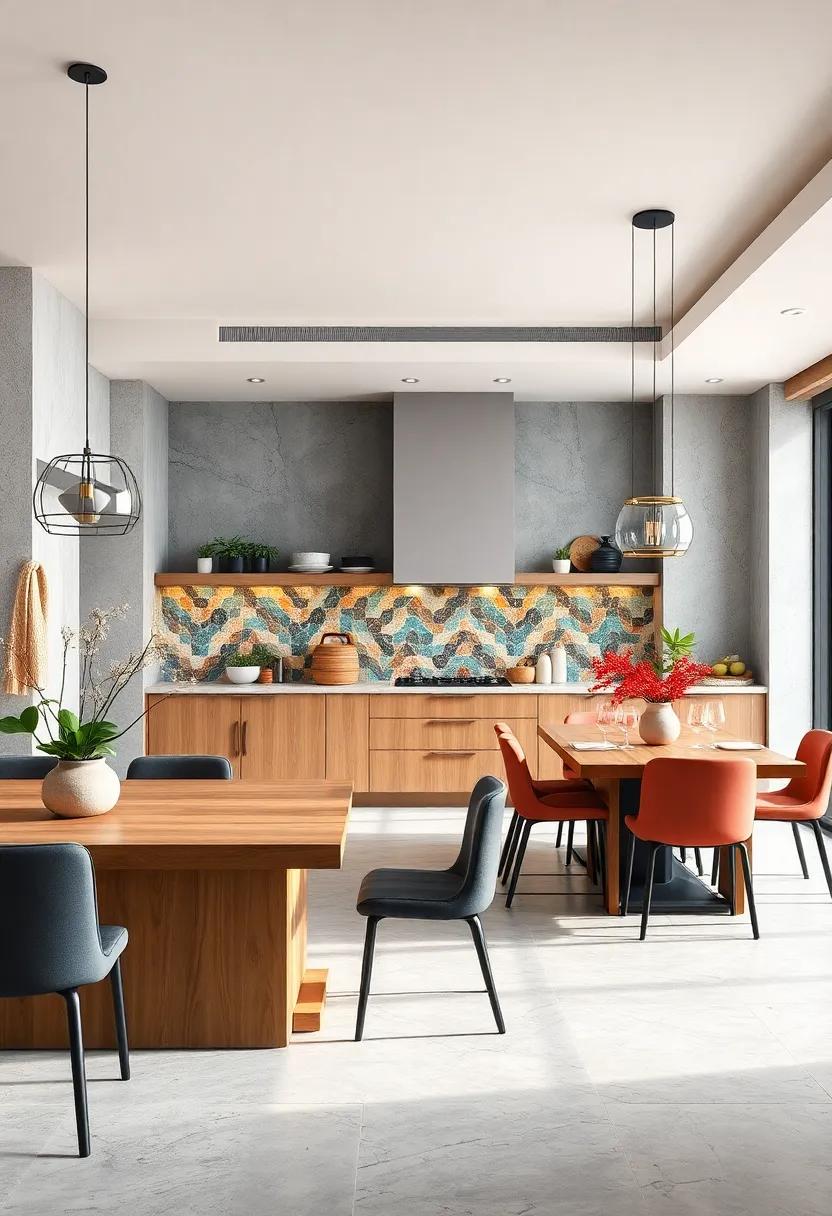 Unique Backsplash: Choose a distinctive backsplash design with colorful ​tiles ‍or interesting patterns‍ to give your kitchen personality⁣ and charm
