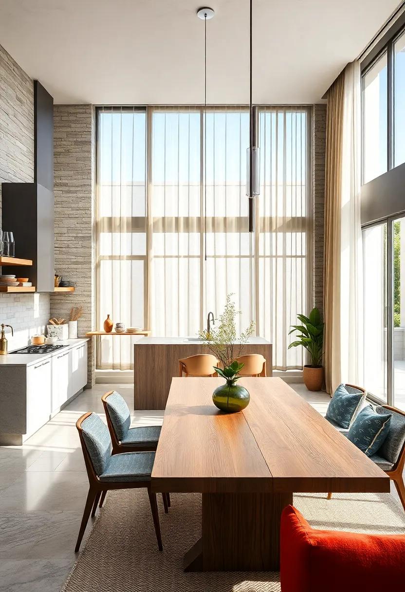 Natural Light Focus: ⁣Maximize ⁣natural⁢ light by using ‍sheer curtains or blinds ‍that allow sunlight to filter in while ensuring privacy