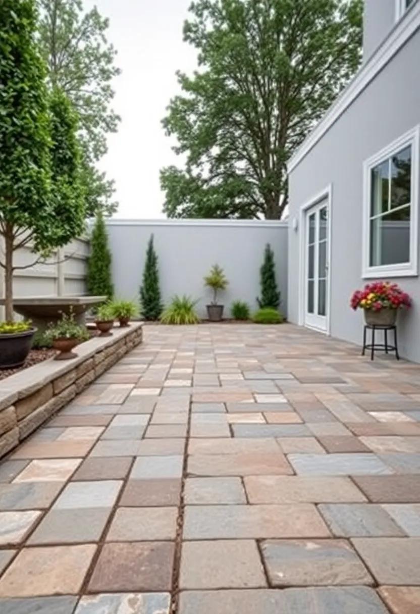 Customize with Art:‌ Integrate artistic‌ inlays or mosaic designs within the paver layout ⁤for a personal touch