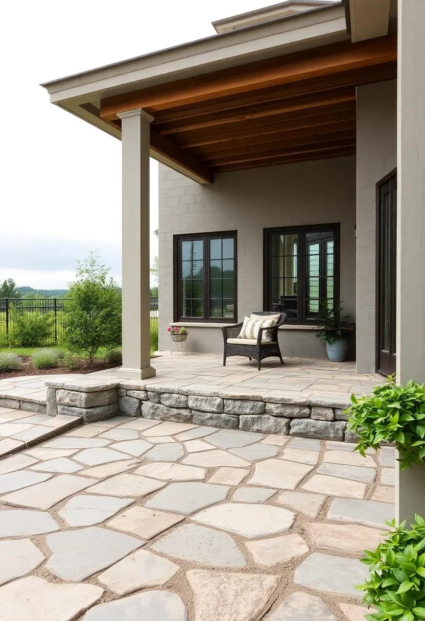 Embrace Natural Patterns: Use irregularly ​shaped stone pavers to create‍ a whimsical, organic feel ​that mimics nature