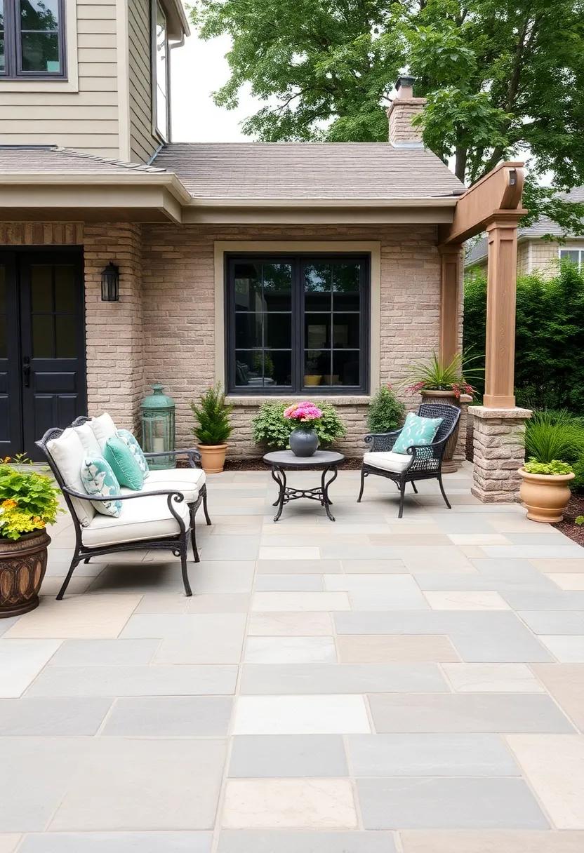 Furnish⁤ with Function: Select ⁤furniture ‍that complements the‌ ruggedness of⁤ stone, like weathered‍ wood or ⁤wrought iron