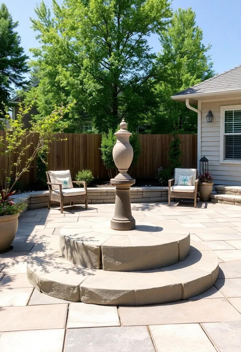 Highlight a Focal Point: Use ‌larger stone pavers to create a focal point‍ in your design, such as a‌ sculpture⁤ or ornamental plant