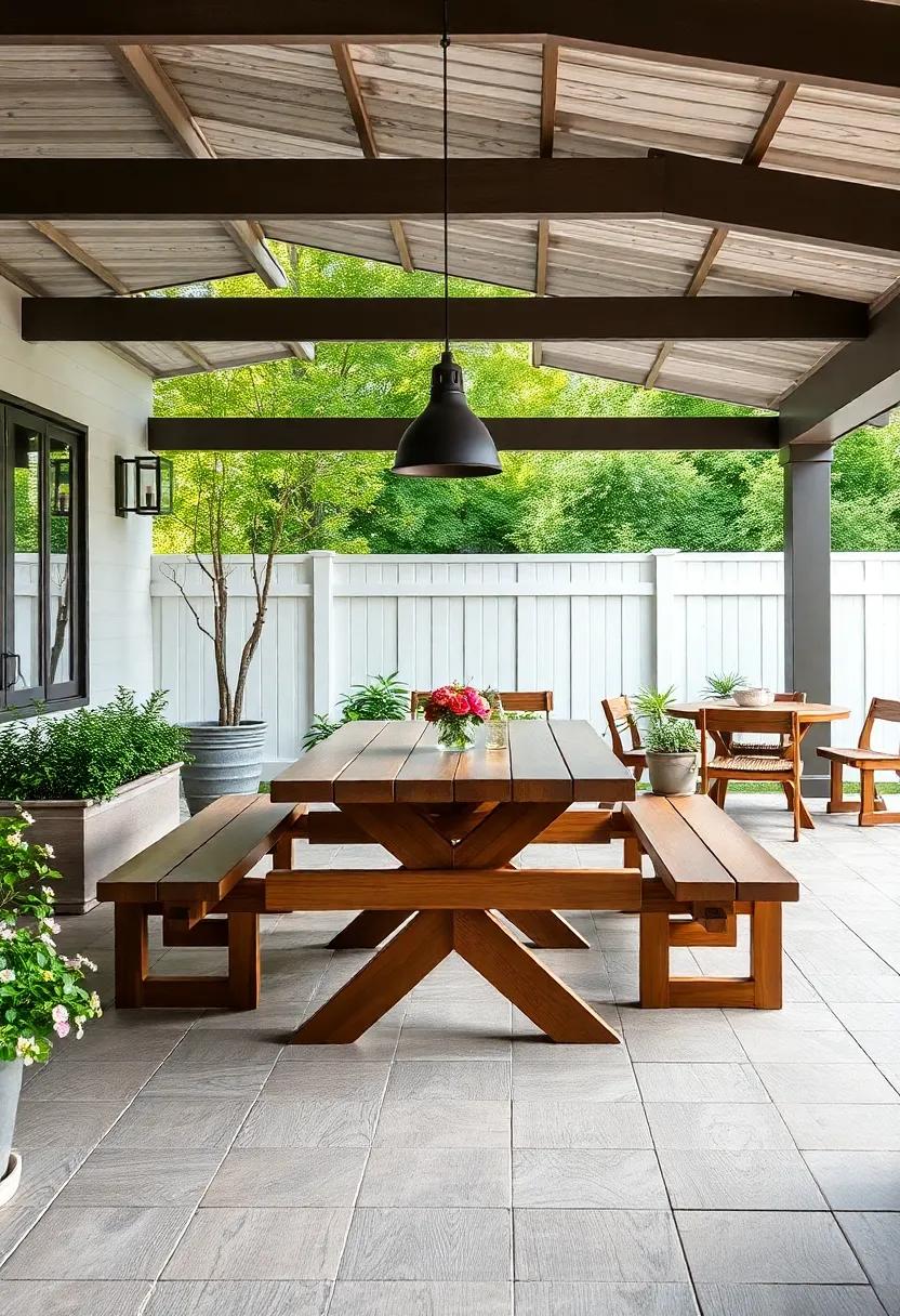 Comfortable Underfoot: Choosing the Perfect Flooring for Outdoor Dining Areas