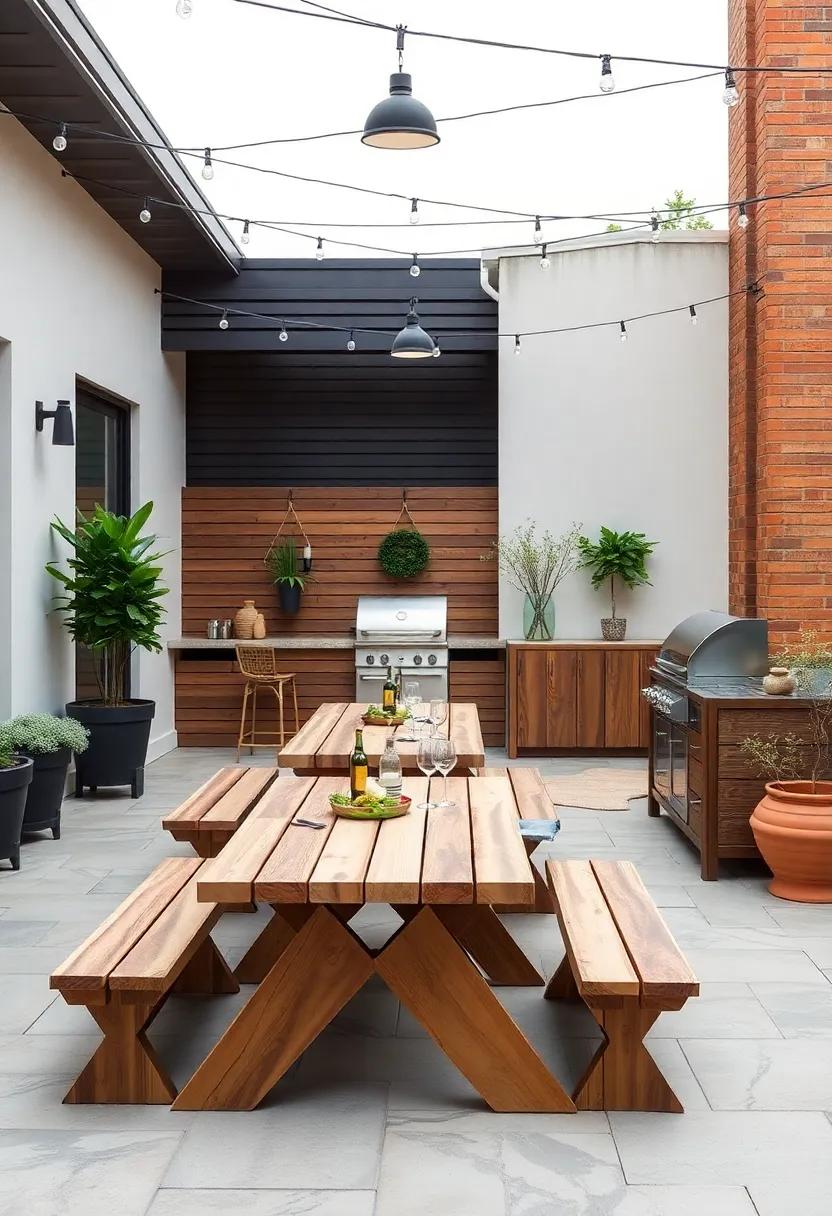 Creating a Culinary Destination: Setting Up Outdoor Cooking Stations