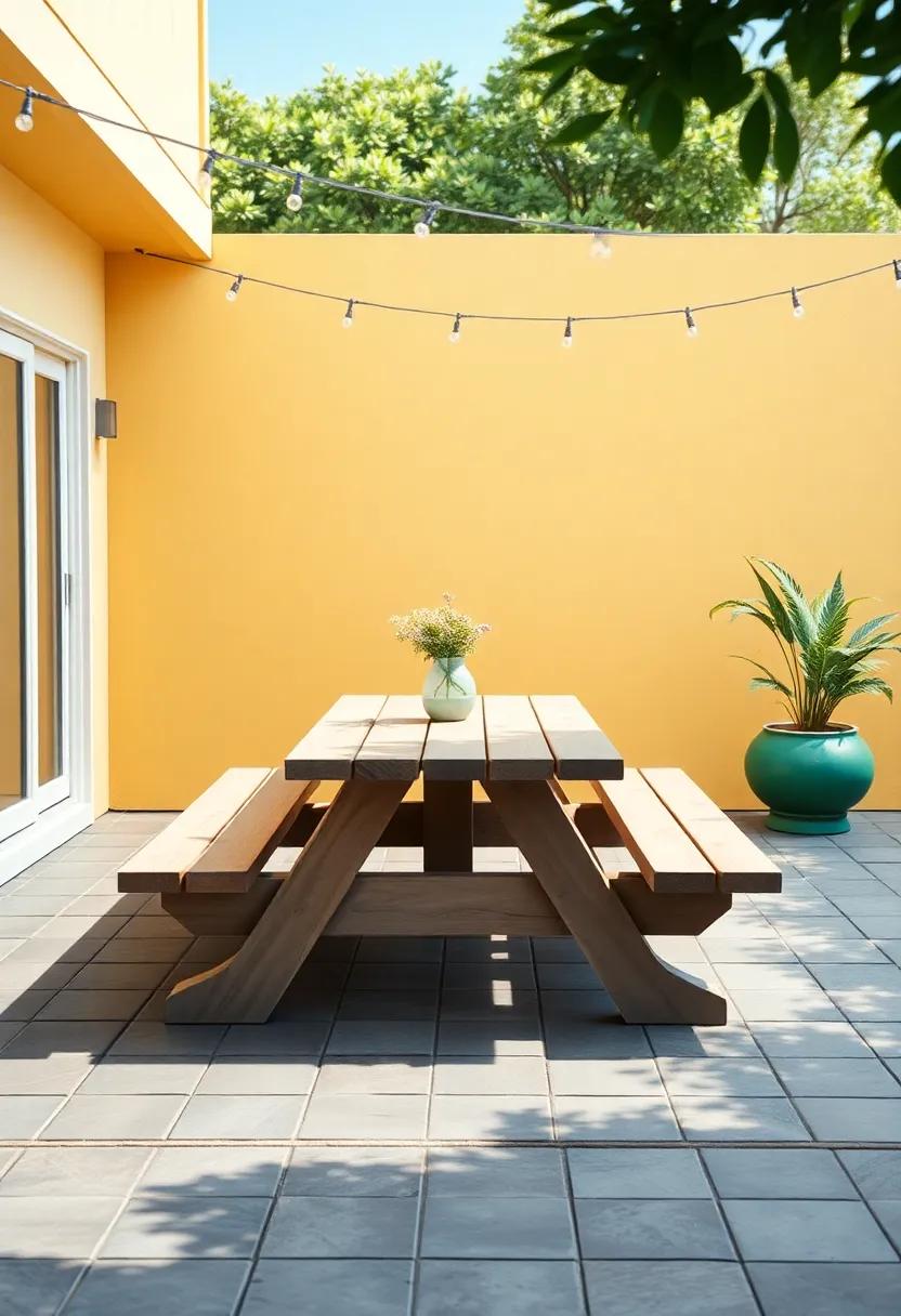 Embracing Nature's Palette: Choosing the Right ⁢Colors for Patio Décor