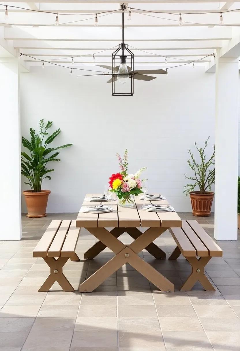 Infusing​ Your Space with⁣ Scent: Floral Arrangements for ⁣Outdoor Tables