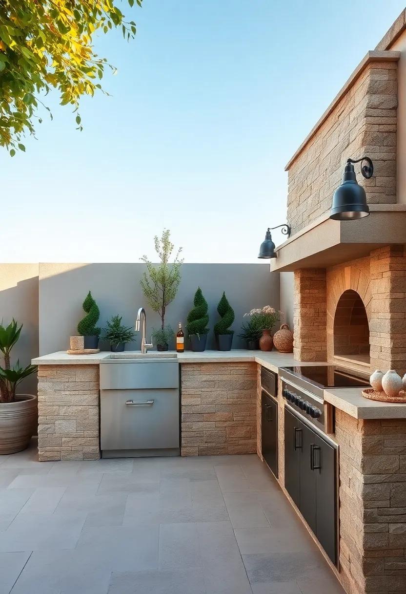 Host festive outdoor pizza nights with ‌an artisan kitchen that features a rustic ⁣sink and ‌a built-in stone oven​ for the​ ultimate italian experience