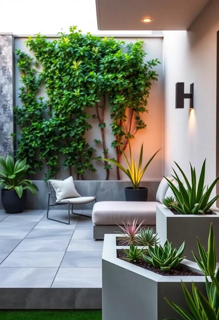 Urban Chic: Embrace a‌ minimalist⁤ approach‍ with sleek, geometric plant ‍boxes designed ⁤to house succulents ​and air plants for ‍a⁢ contemporary‍ touch