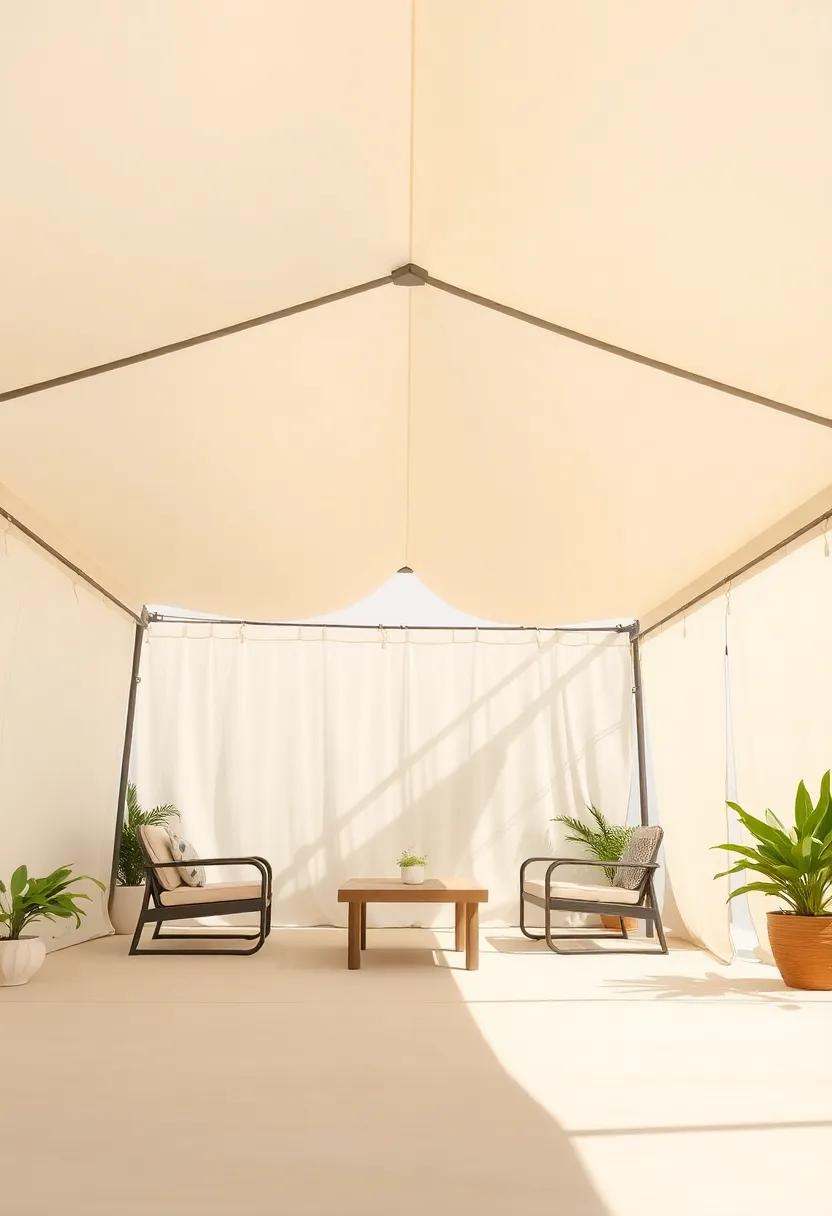 Adding Privacy Solutions‍ to Your Canopy⁢ Tent Area for a Personal Oasis