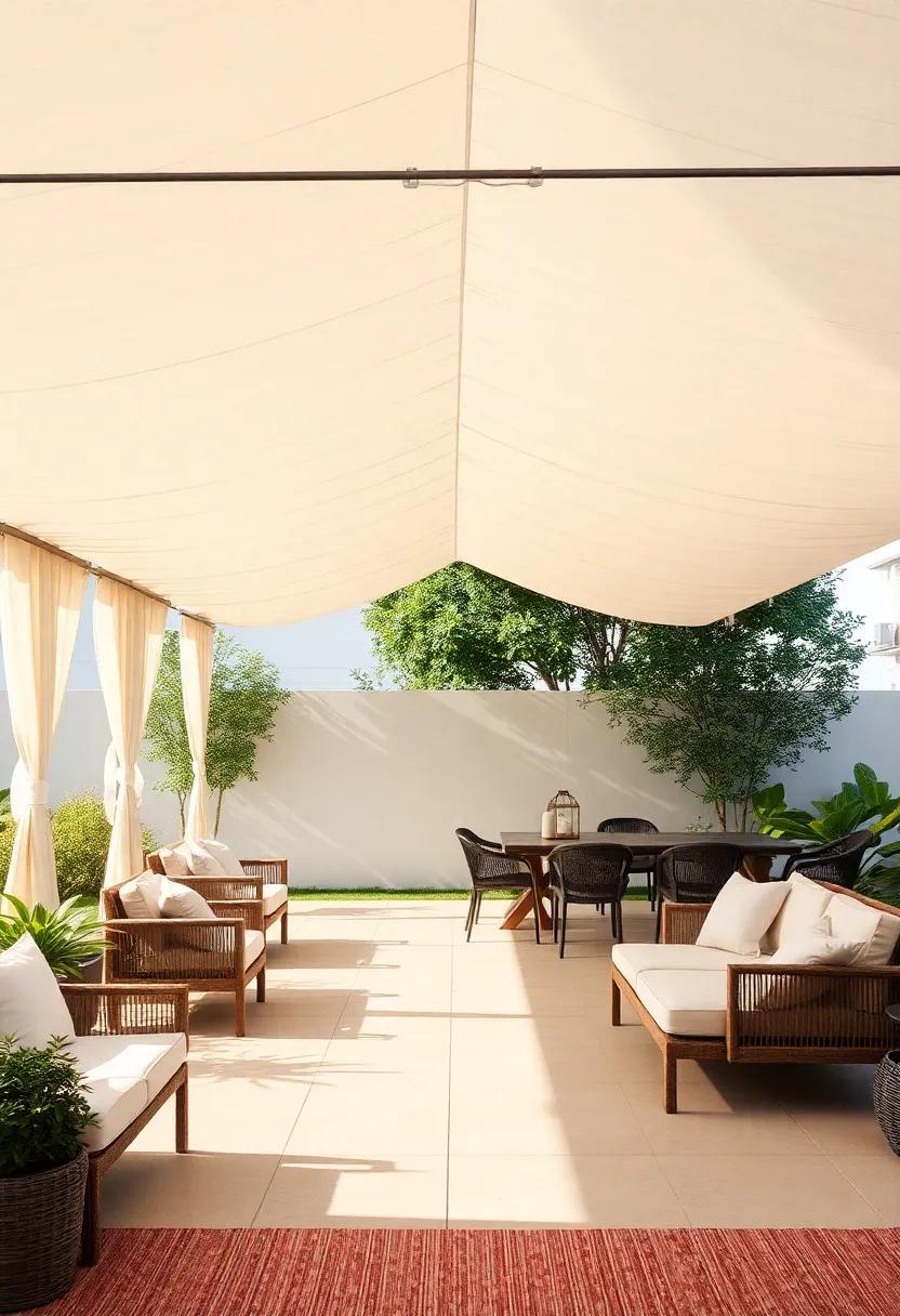 Creating Zones for Relaxation, Dining, and Entertainment Under Your Canopy
