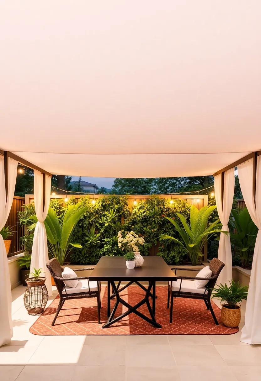 Inspiring Ideas ⁤for Outdoor Decor ​That Elevate⁣ Your Canopy Experience