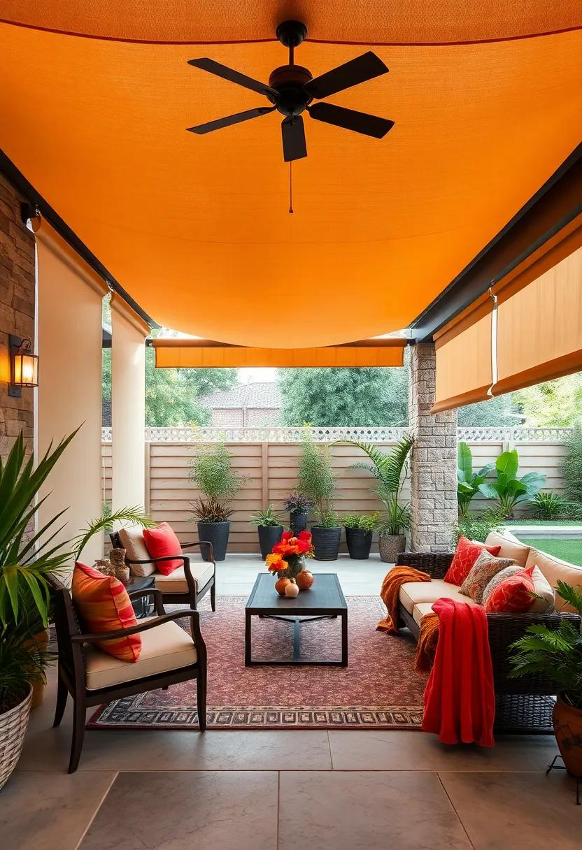 transforming Your outdoor Oasis with Elegant Fabric Panel⁤ Shades