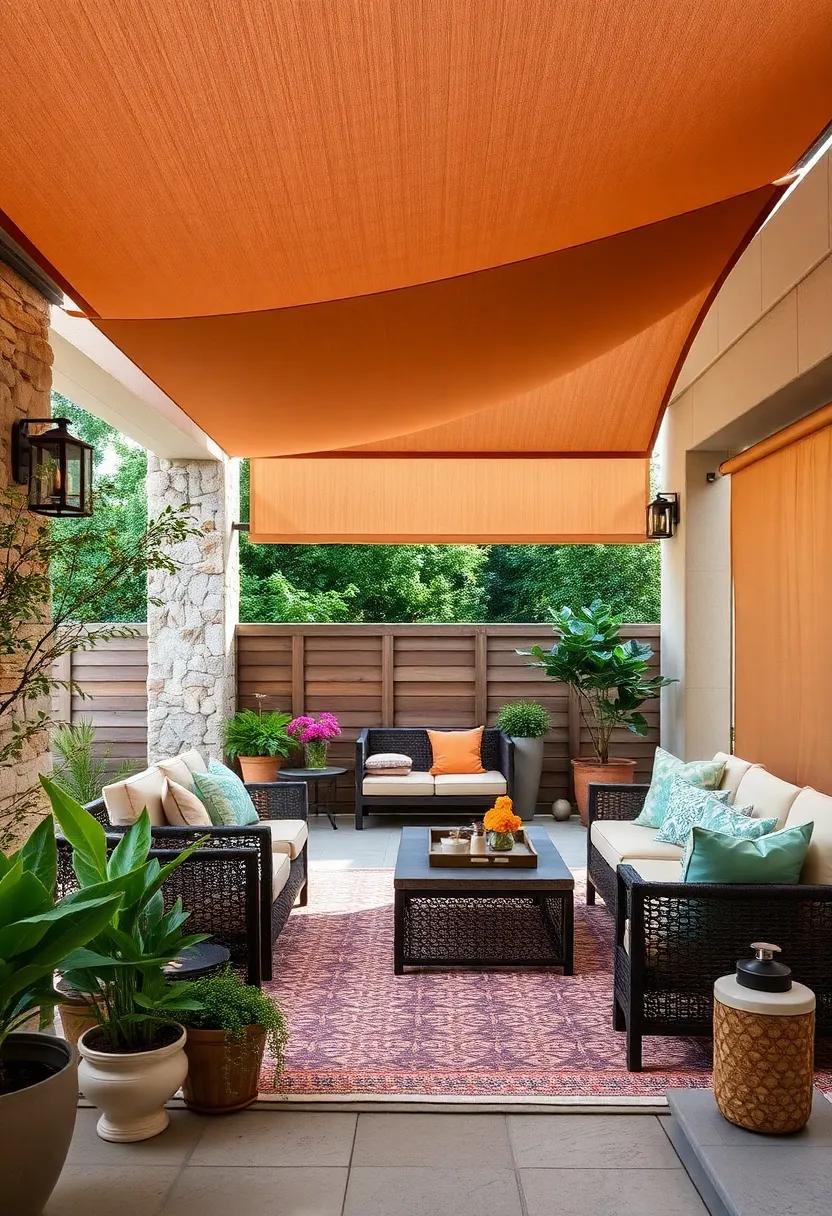 Stylish Color Palettes to Enhance Your patio's Fabric Shade