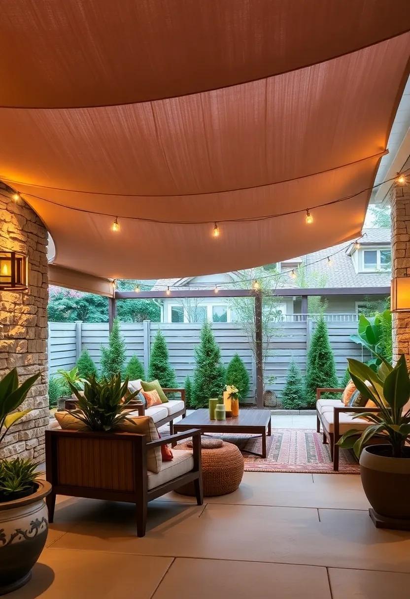 Incorporating Lighting Features into Your Fabric Shade ⁤Designs