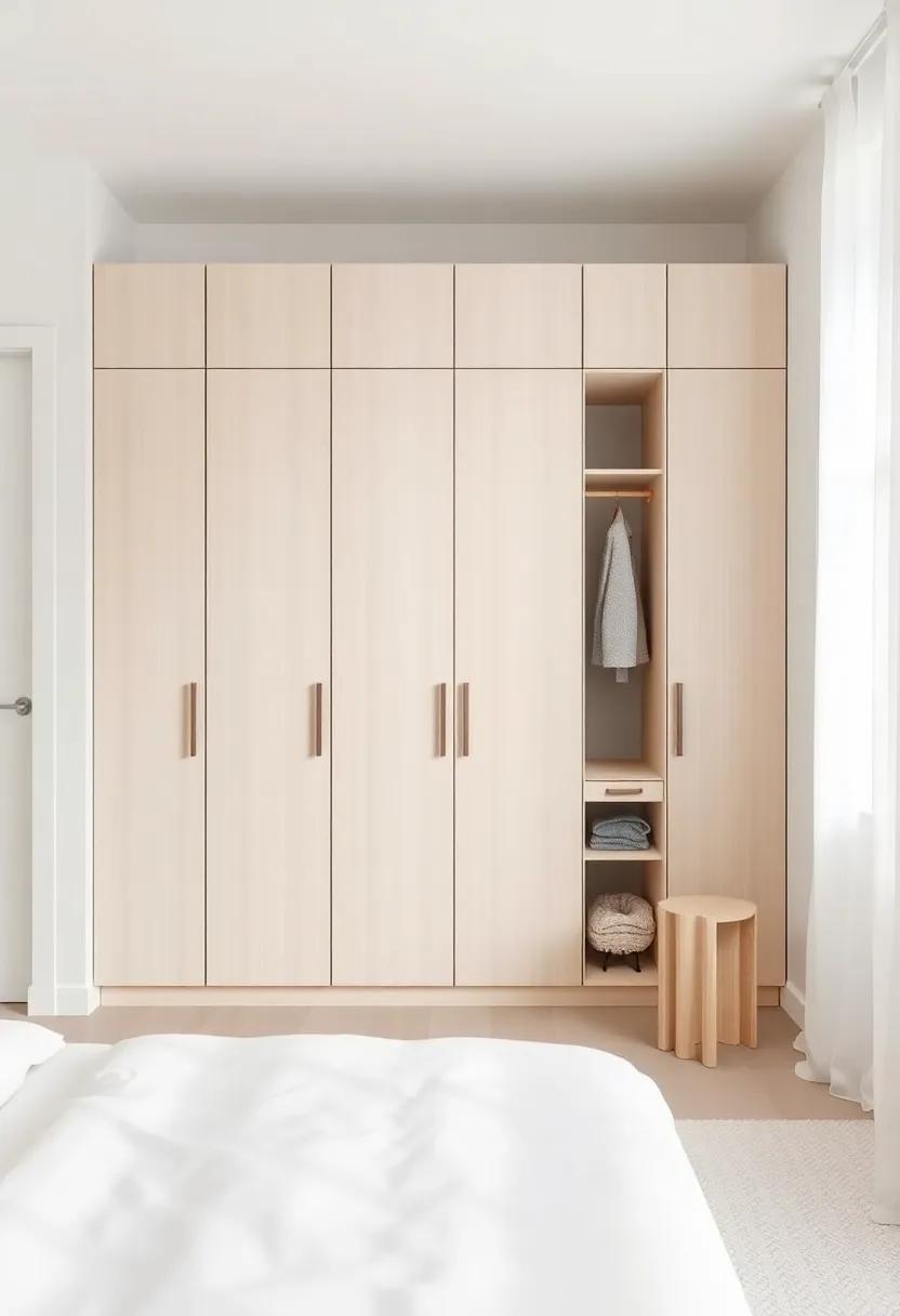 Creating a Calm Atmosphere with Minimalist Wardrobe Choices