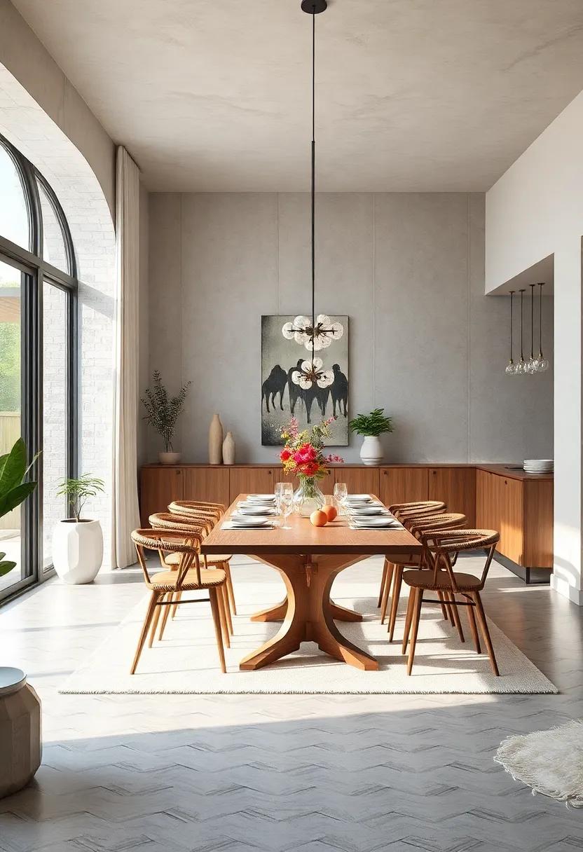 Minimalist Furnishings: The Beauty⁢ of Simple Lines and Functional ​Design in ⁢Dining Spaces