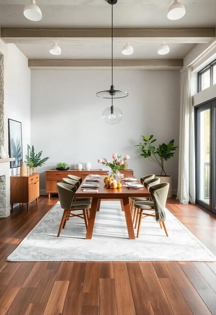 Modern Meets ‌Rustic: Blending⁤ Contemporary and Traditional Elements for Unique⁣ Dining Decor