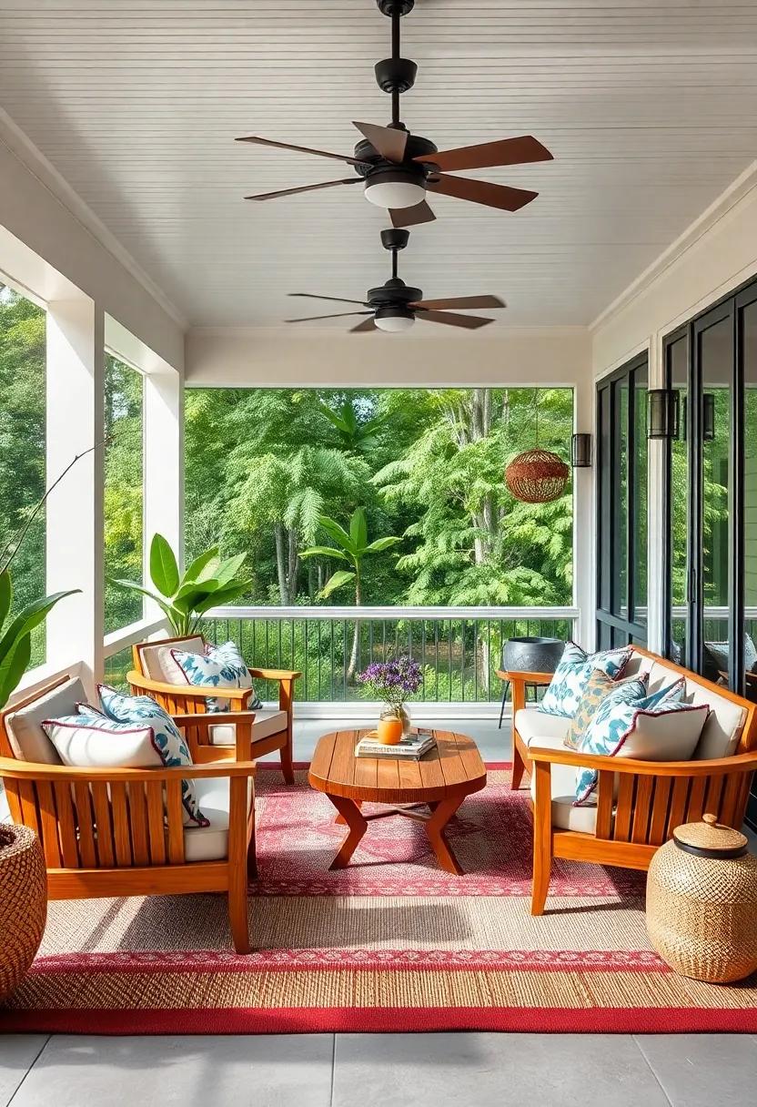 Artful Decor: Accenting Your Screened Porch with Unique Pieces