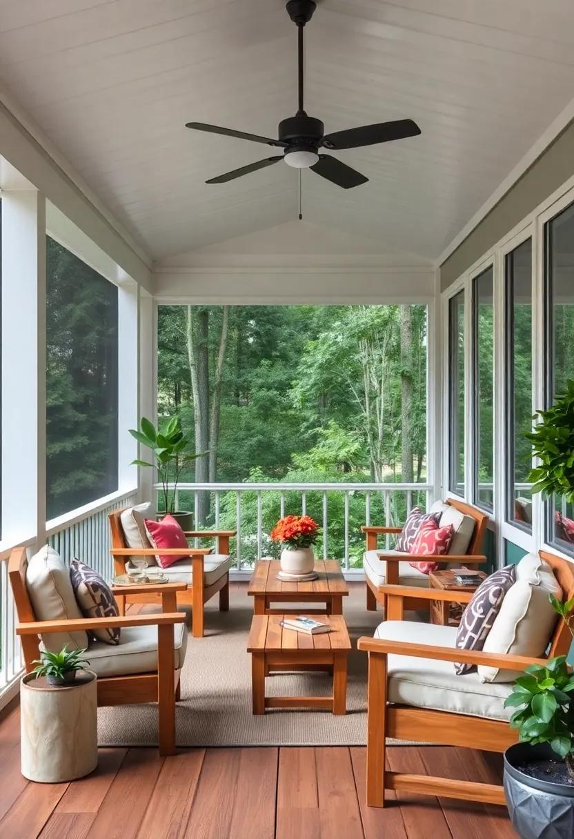 The Versatility of Teak: Adapting Your Porch for Year-Round Use