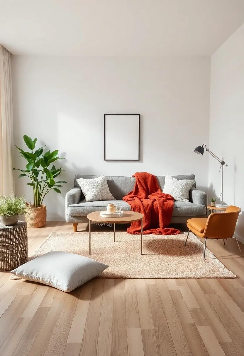 Tapestry‍ Wall Hangings: Incorporate ‍a vibrant tapestry as a statement piece that not only adds color but also improves acoustics in your small space