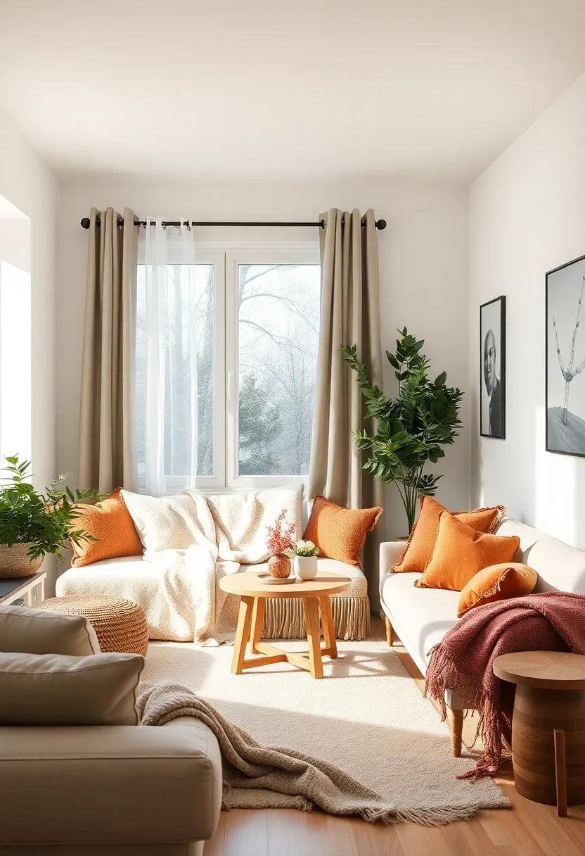 Cozy Shawls: Keep a soft shawl at hand for those chilly ⁣evenings, providing an easy way to wrap up in warmth while enjoying your living ⁣retreat