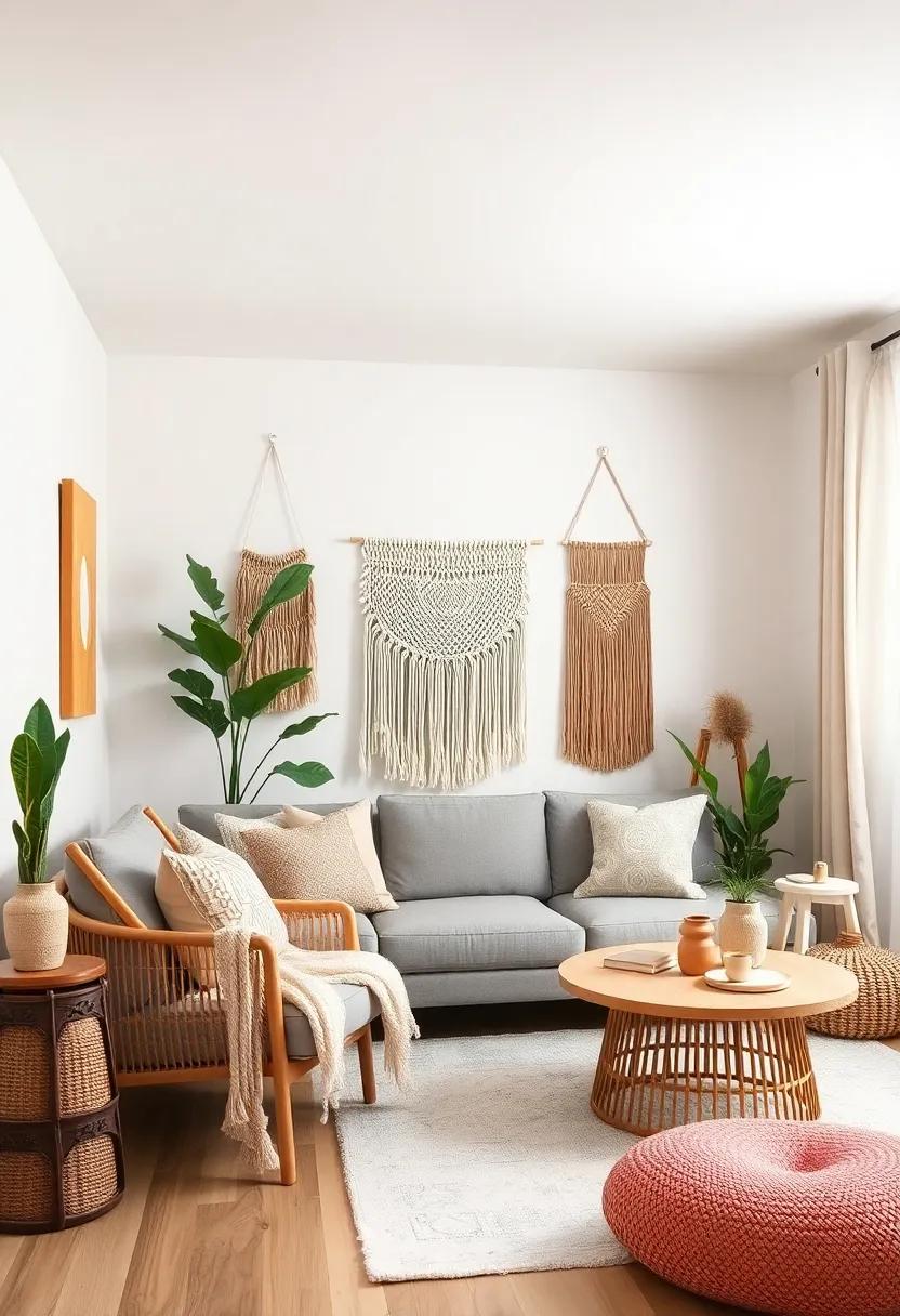 Macramé Wall Hangers: Hang macramé wall textiles to add bohemian ⁢flair and softness,creating a cozy atmosphere perfect for unwinding