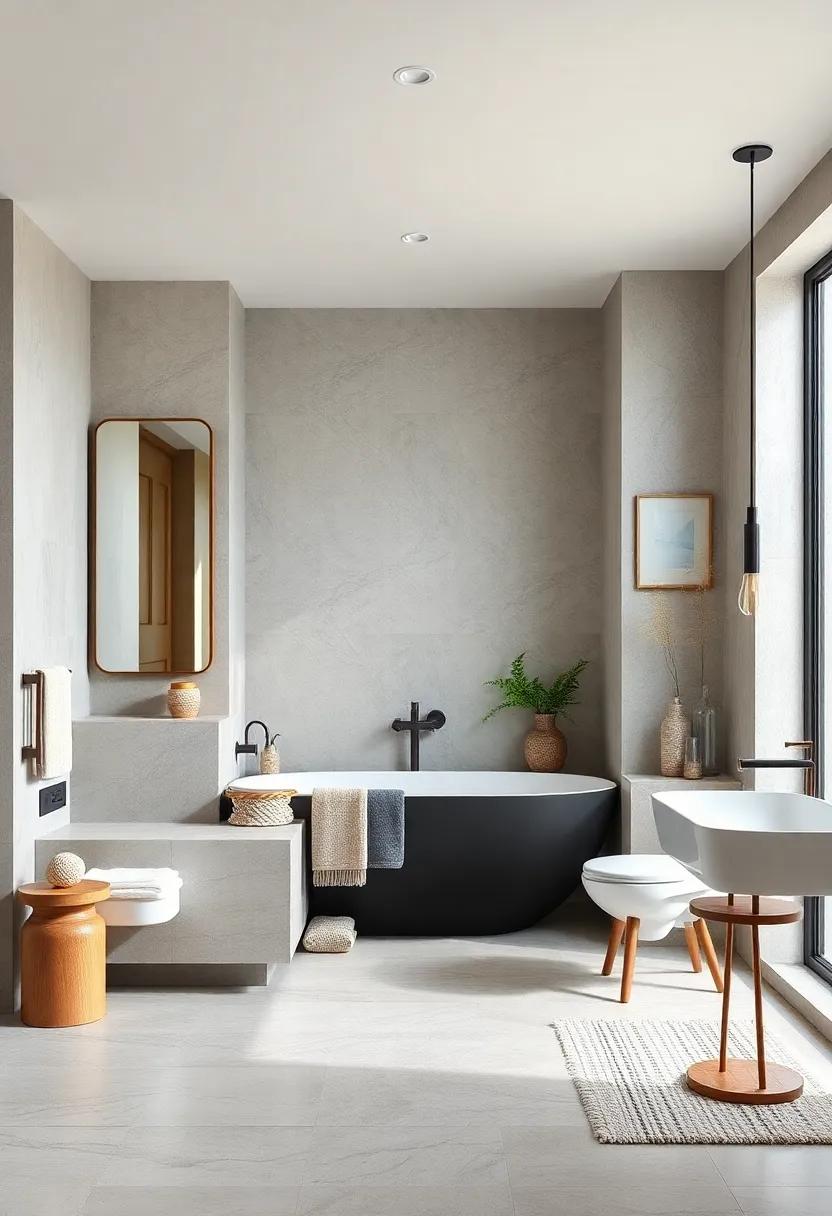 Artisan Fixtures: Select unique faucets and hardware that showcase craftsmanship, turning functional items into art