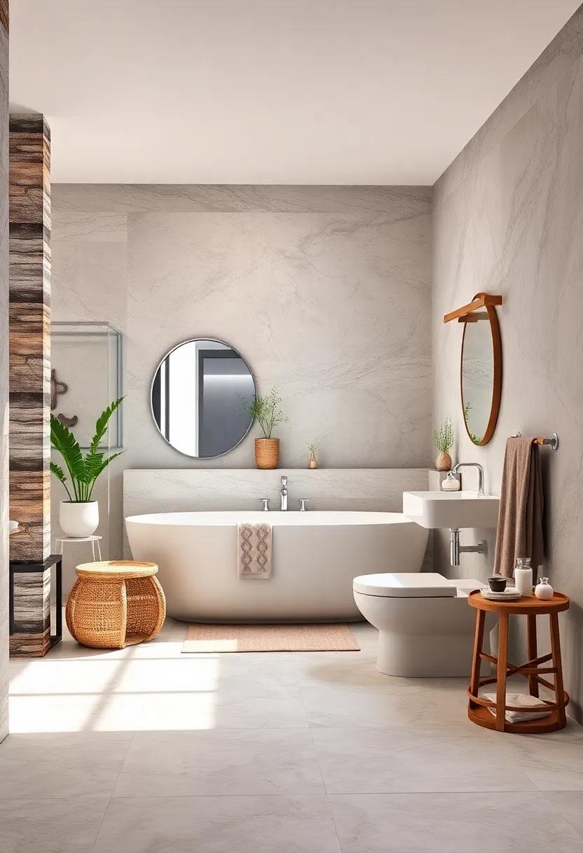 Farmhouse Chic: Incorporate rustic elements like reclaimed wood or vintage-style accessories for an inviting, cozy vibe