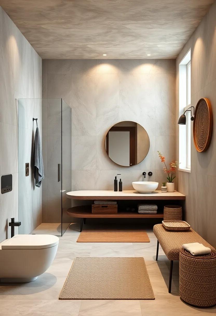 Neutral color Palettes: Layer soft, neutral tones for a serene backdrop that allows decorative elements to pop