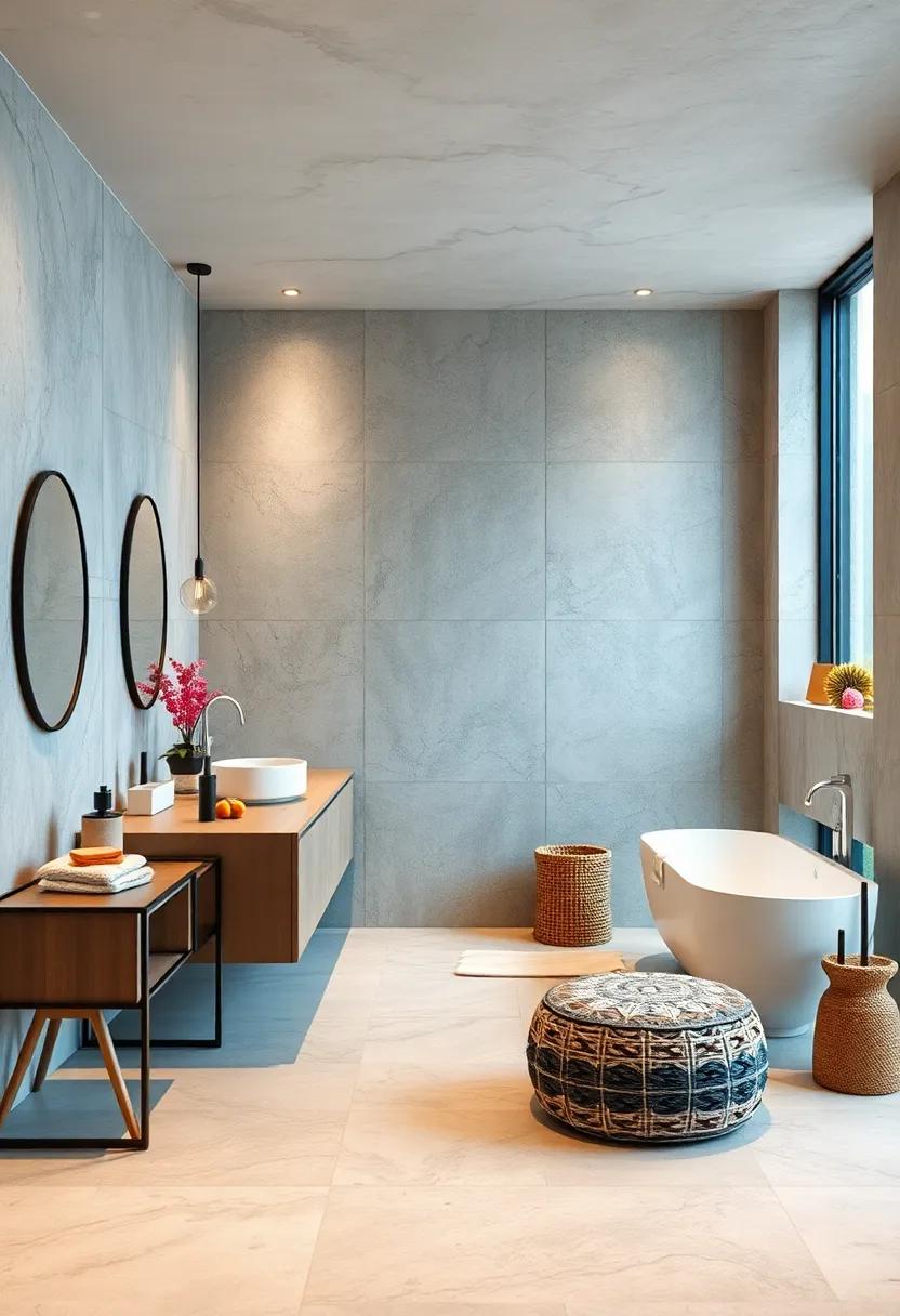 Open Layout: If feasible, consider an open layout that connects your bathroom to adjacent spaces, enhancing the overall flow of your home