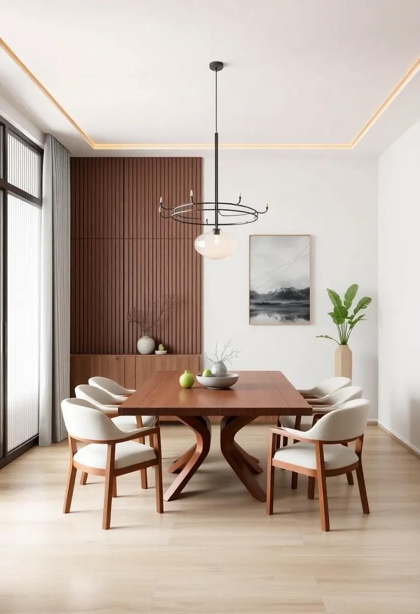 Asian-Inspired ⁢Tranquility:‍ Use minimalist design, natural ​materials,⁣ and serene color ⁣palettes to evoke a relaxing and ⁣peaceful ​dining atmosphere