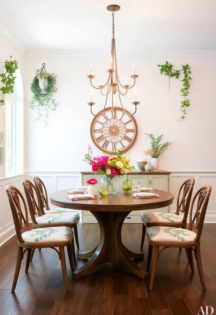 Enchanted Garden: Bring the outdoors‌ in with floral arrangements,‍ botanical prints, and natural materials that inspire⁤ a whimsical dining experience