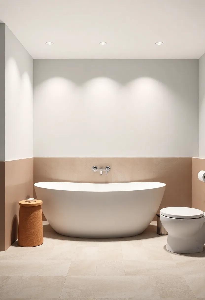 Crafting Cohesion: Blending Different Bathroom Materials and Colors