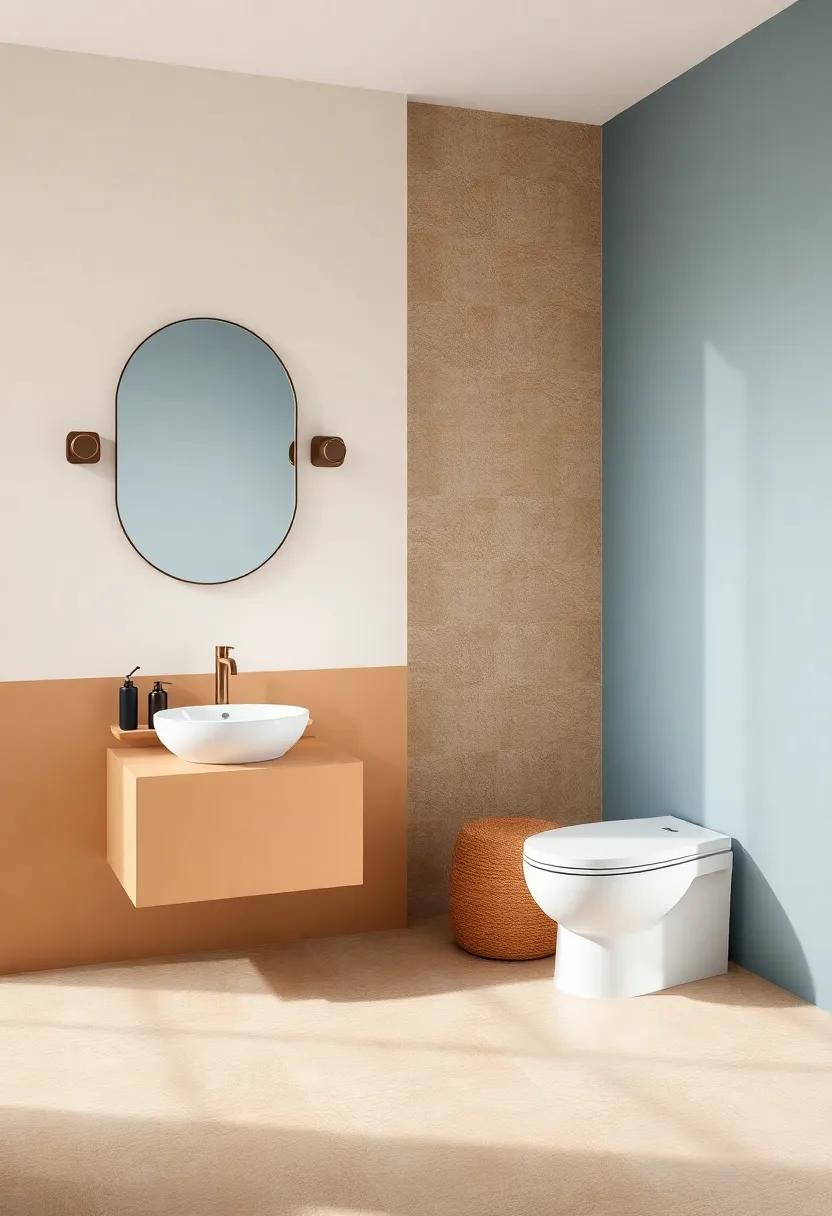 Highlighting Architecture: Using Colors to Accentuate Bathroom features