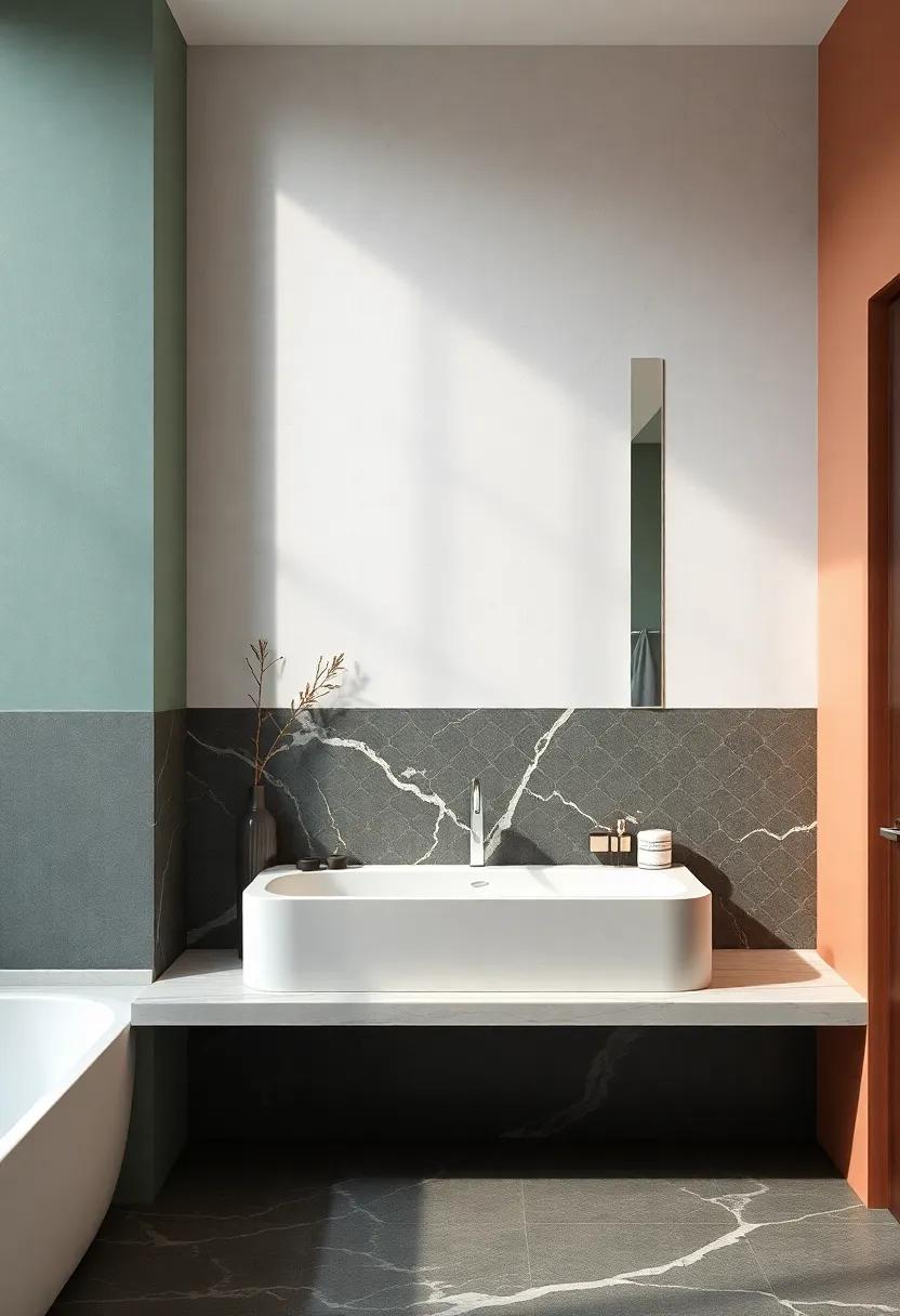 Nature Meets Luxury: Combining Marble and Rich color Schemes