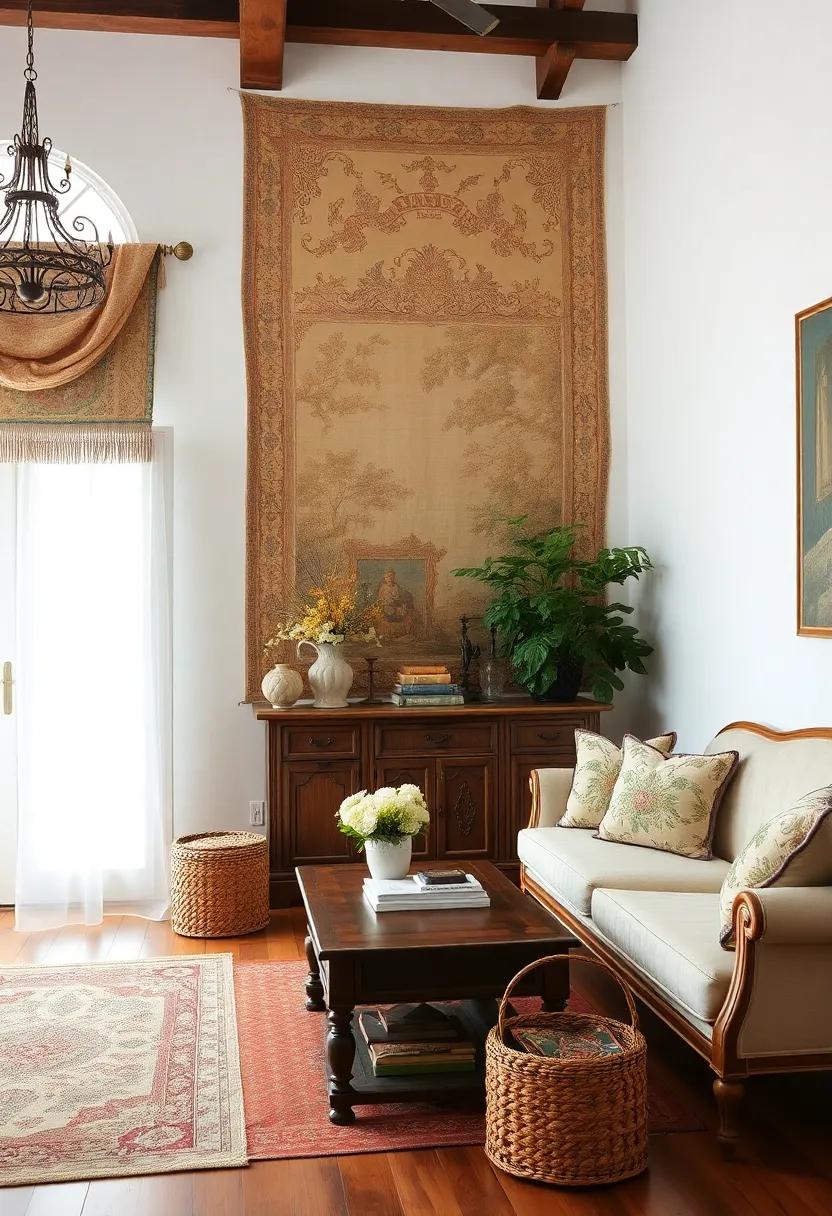 Aged Stone Floor⁢ Tiles: The natural warmth and⁢ character of stone flooring create a ⁤grounding environment ideal for a ​vintage theme