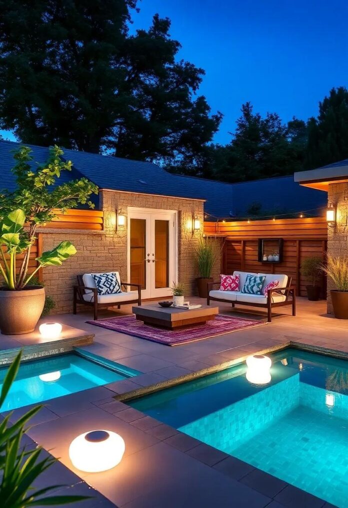 23 Creative Ways to Enhance Your Patio with Floating Pool Lights
