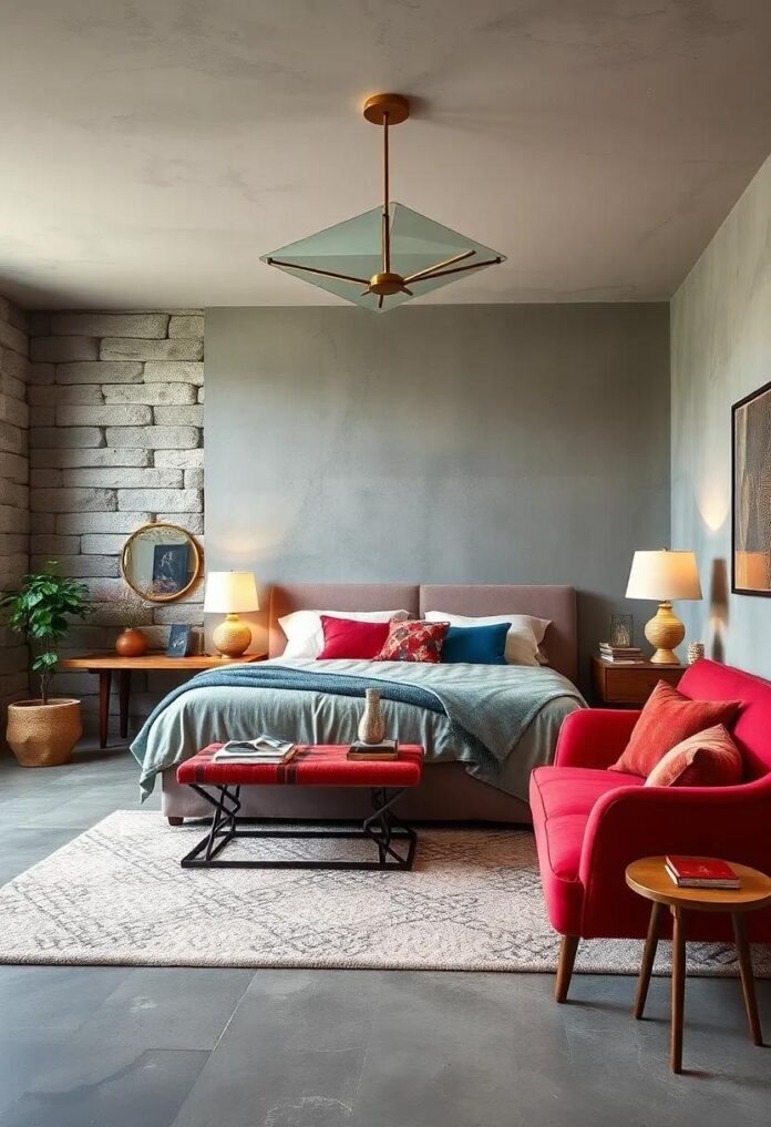 29 Bold Eclectic Bedroom Designs Featuring Unique Furniture to Inspire Your Space