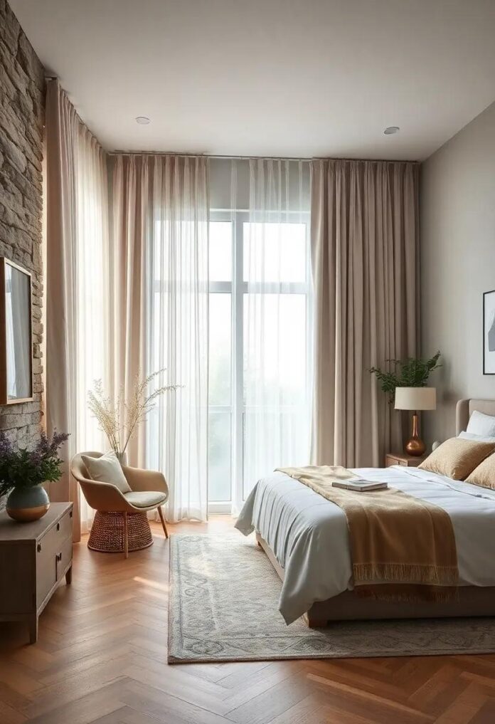 29-beautiful-bedroom-curtain-ideas-using-linen-fabric-for-a-cozy-retreat.jpg 29 Beautiful Bedroom Curtain Ideas Using Linen Fabric for a Cozy Retreat