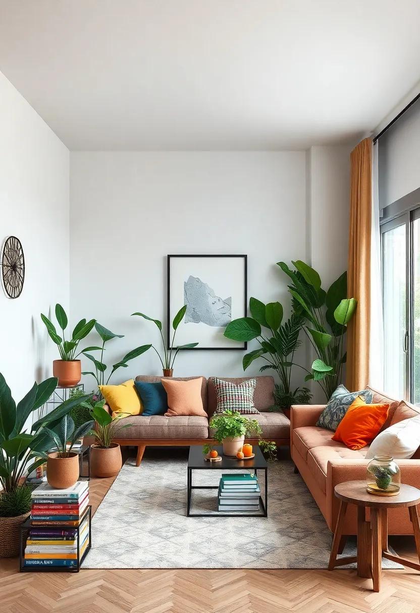 Use Colorful Books and ⁤Accessories: Complement your plant collection ‌with books and decor in​ shades that echo the colors of your plants, making everything feel harmonious