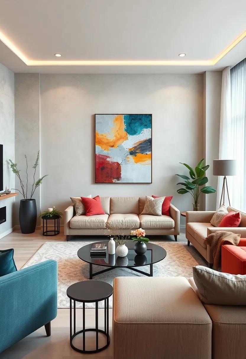 Discover the Emotional ⁤Power​ of Abstract paintings in Interior Design