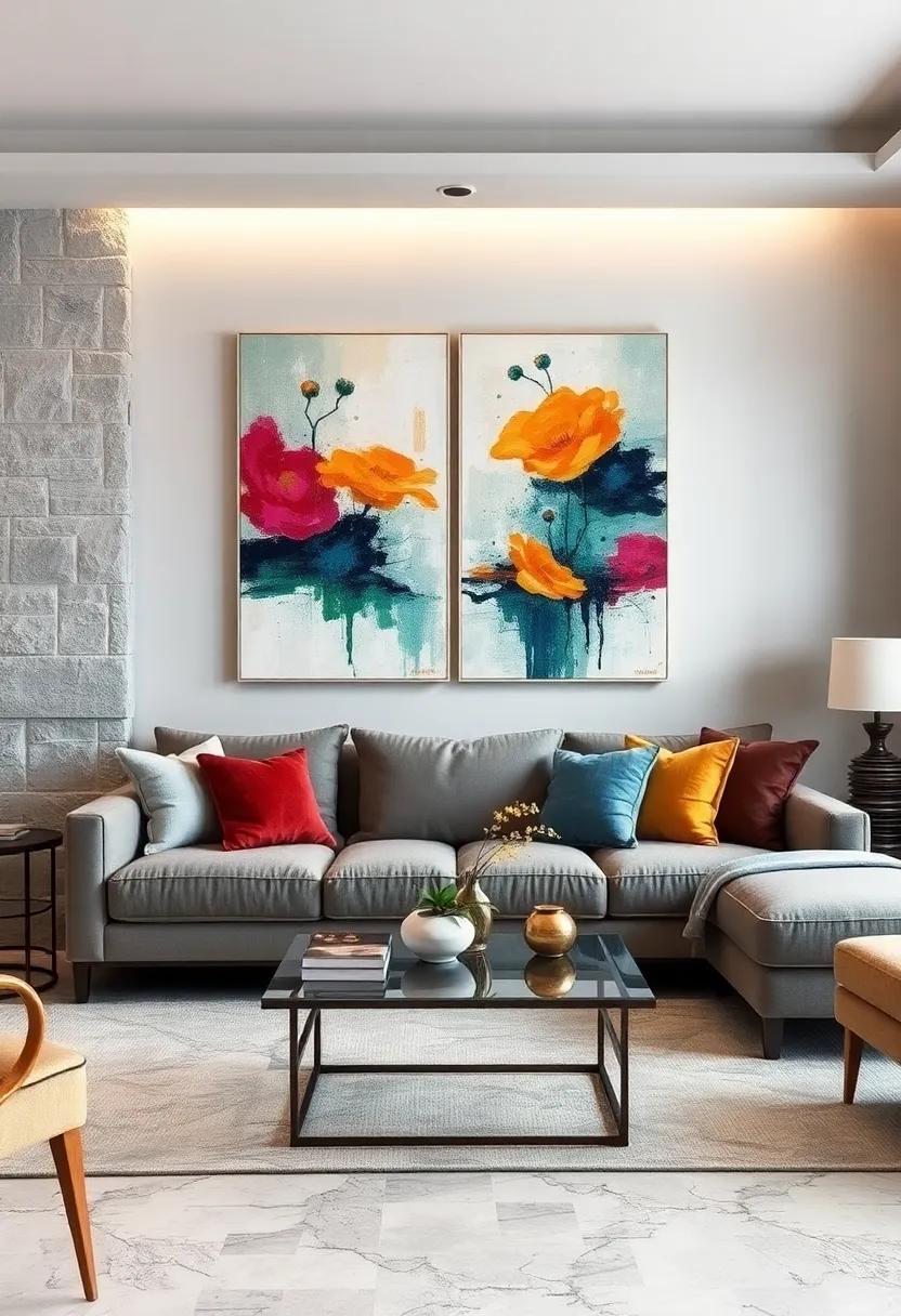 Make a Statement: Large-Scale Abstract​ Pieces That Draw ‌Attention