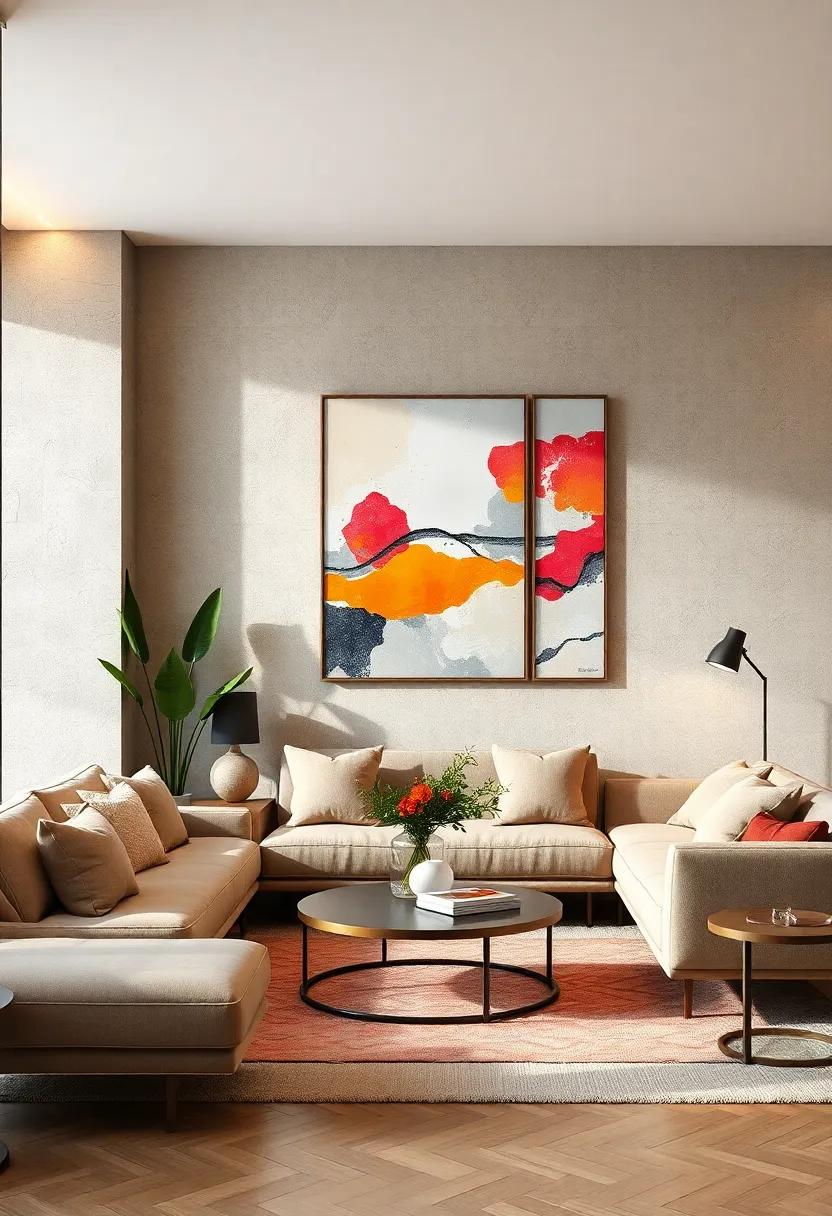 Curating a color Palette:​ Finding the Perfect Abstract Art‌ for Your Room