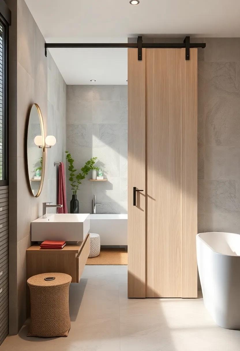 Minimalist Sliding door:⁢ Opt ⁣for a sleek sliding barn⁣ door with clean lines and a⁣ neutral finish to save ⁢space and⁤ enhance ‌a contemporary aesthetic