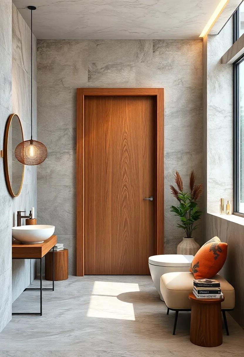 Natural Woodgrain Door: Embrace the beauty⁢ of natural materials with a door that highlights woodgrain,bringing warmth and a touch of nature indoors
