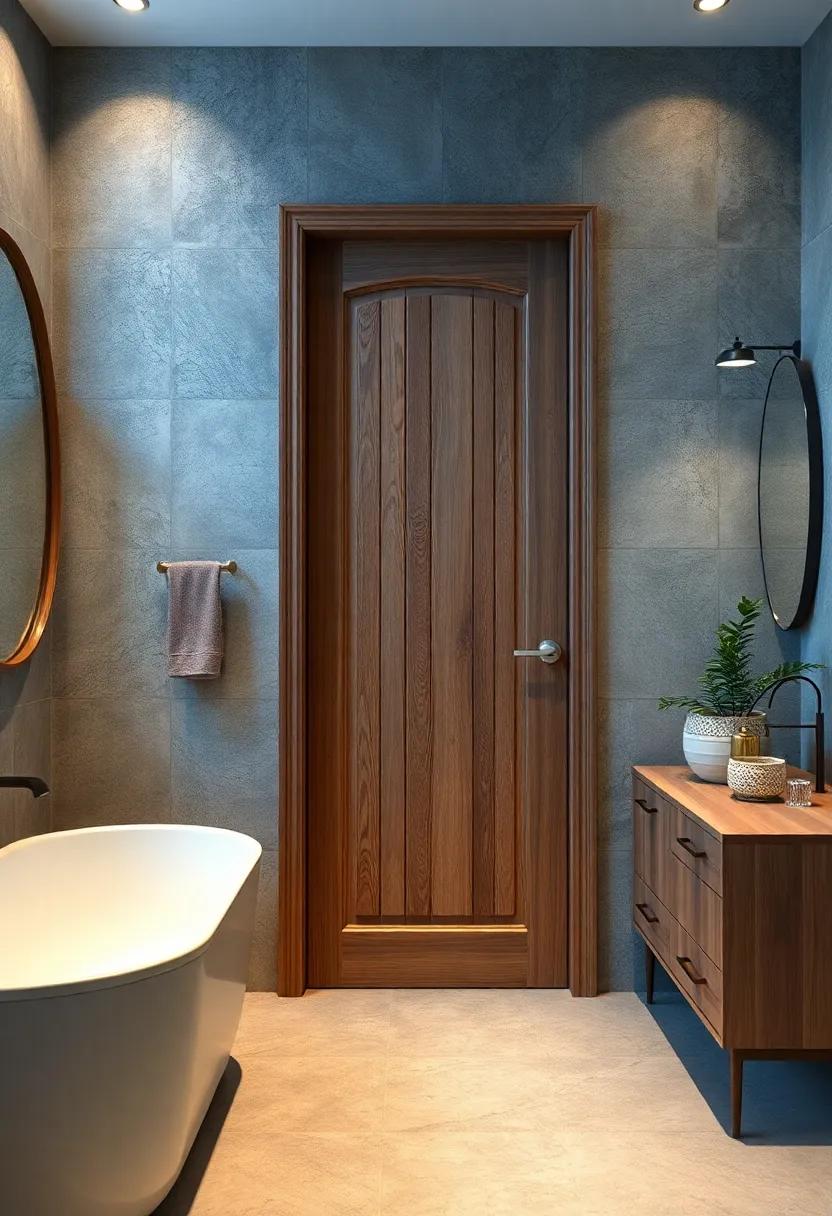 Vintage-Inspired Wood Door: Embrace nostalgia ​with a ⁣reclaimed wood door, featuring intricate carvings that evoke a sense of history and charm