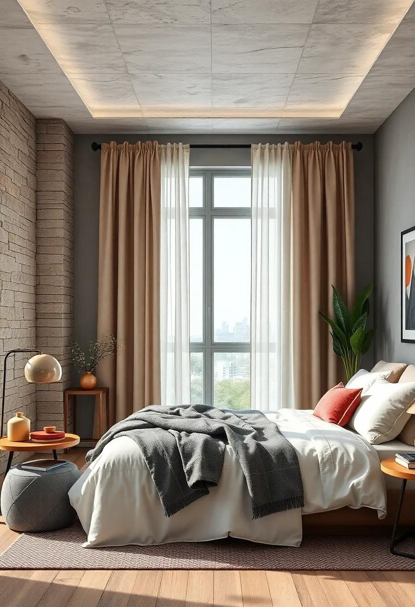 Functional Privacy: Find linen curtains that allow light to filter through while providing adequate privacy, perfect for city‌ living or busy neighborhoods
